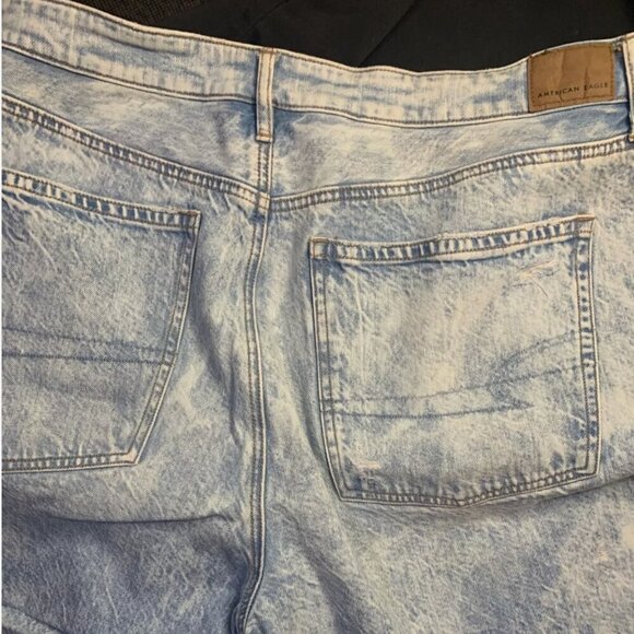 **American Eagle** Plus Size **Light Wash‎ Curvy High Rise Jeans Size 18 Stretch - Picture 3 of 7